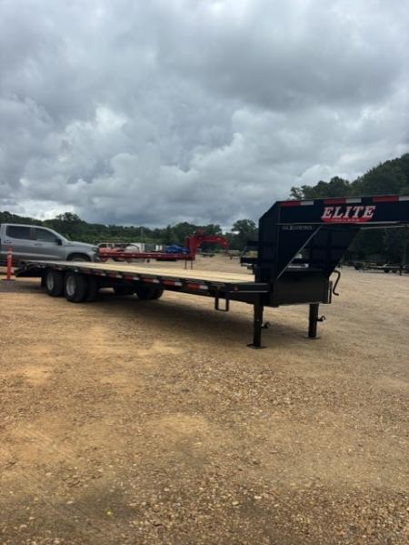 New 2026 Elite Trailers 102''x30' Gooseneck Deckover Trailer
