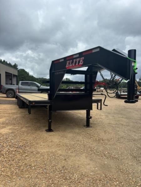 New 2026 Elite Trailers 102''x30' Gooseneck Deckover Trailer