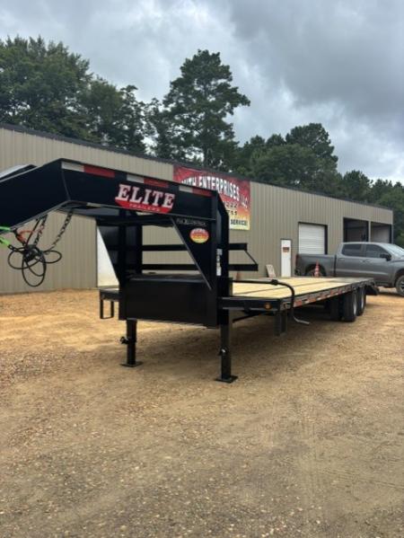 New 2026 Elite Trailers 102''x30' Gooseneck Deckover Trailer