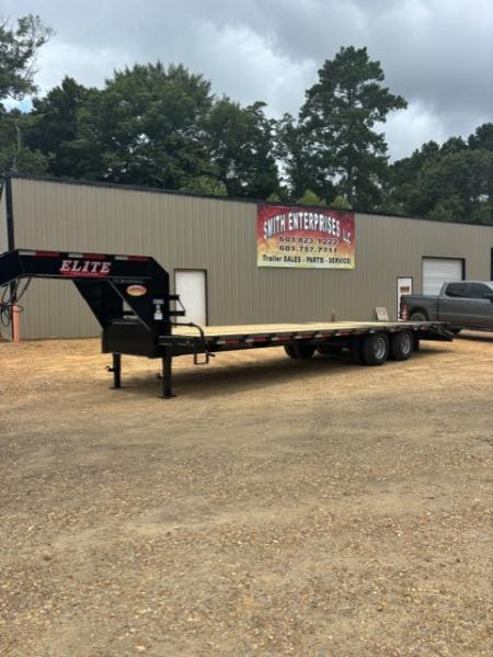 New 2026 Elite Trailers 102''x30' Gooseneck Deckover Trailer