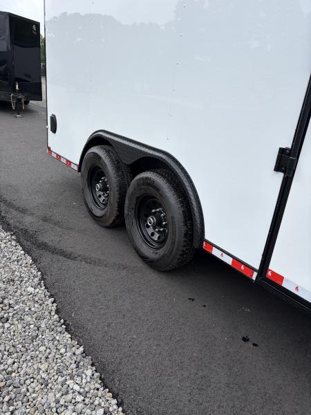New 2027 Spartan 8.5x16 Pro-Series, Enclosed Trailer, 14K GVWR, Big Package 12" On Center Frame, Polycor, 7' Interior