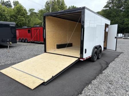 New 2027 Spartan 8.5x16 Pro-Series, Enclosed Trailer, 14K GVWR, Big Package 12" On Center Frame, Polycor, 7' Interior