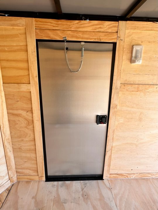 New 2026 Luxe 6X10 -Enclosed Trailer -3500LB Single Axle -Black Poly - Blackout