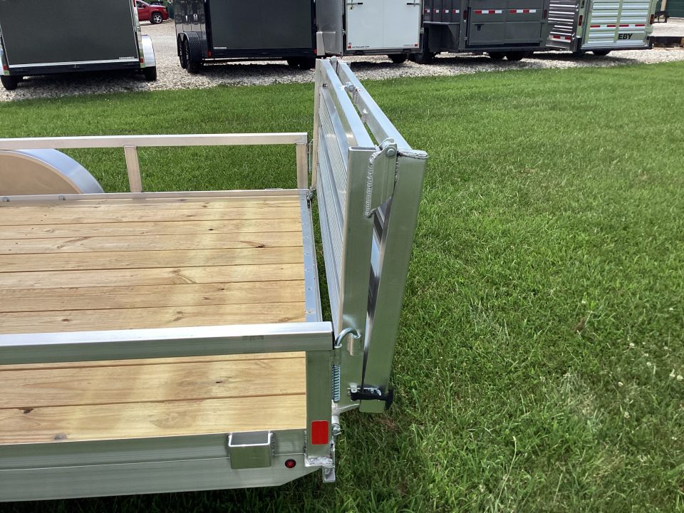 New 2026 H&H Trailers 82"x16' Aluminum Tandem Axle Utility Trailer, 7K