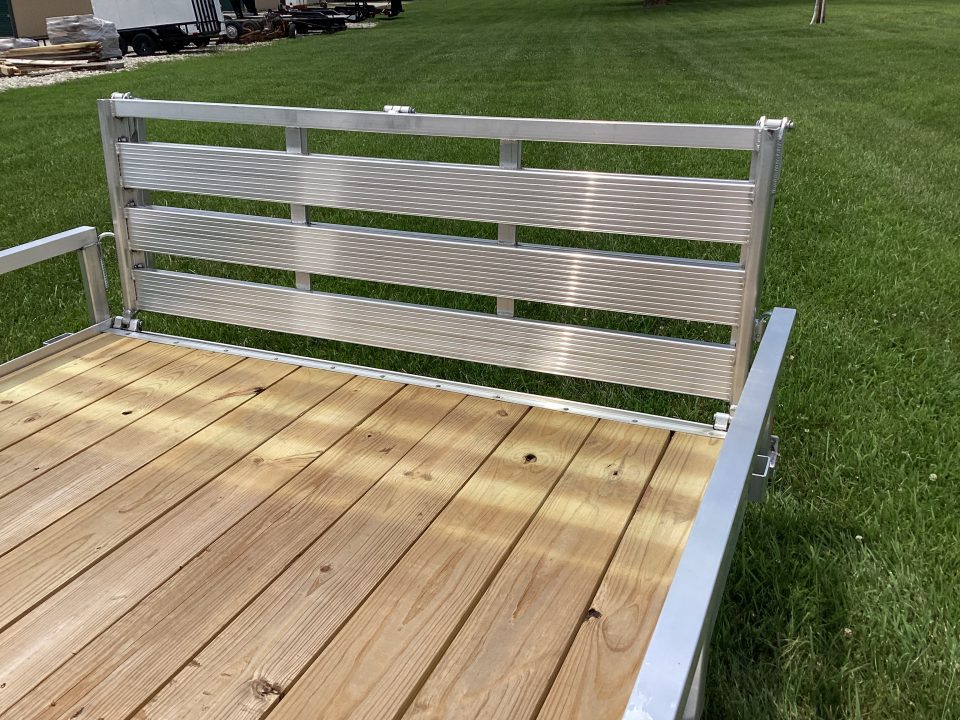 New 2026 H&H Trailers 82"x16' Aluminum Tandem Axle Utility Trailer, 7K