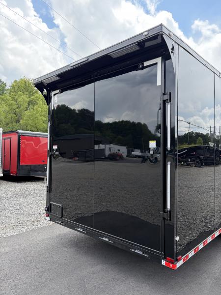 New 2027 Spartan 26' "Pro-Series" - BATHROOM Race Trailer, PolyCor, 7'4" Interior, 12K GVWR Torsion Spread Axles, A/C, Rubber Coin PKG