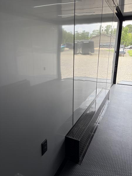 New 2027 Spartan 26' "Pro-Series" - BATHROOM Race Trailer, PolyCor, 7'4" Interior, 12K GVWR Torsion Spread Axles, A/C, Rubber Coin PKG