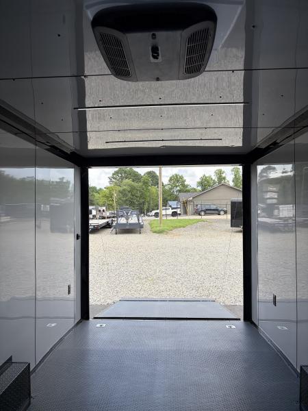 New 2027 Spartan 26' "Pro-Series" - BATHROOM Race Trailer, PolyCor, 7'4" Interior, 12K GVWR Torsion Spread Axles, A/C, Rubber Coin PKG