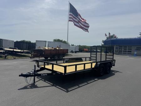 New 2026 Cam Superline P-UTT8216-070 7X16 TA Utility Trailer