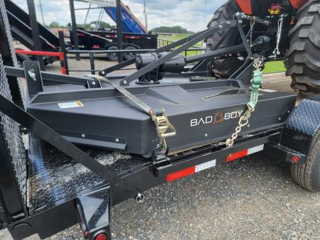 New 2026 Bad Boy 5055CHIL Hydrostatic Trans/ 6' HD Cutter / Box Blade/ Trailer Package