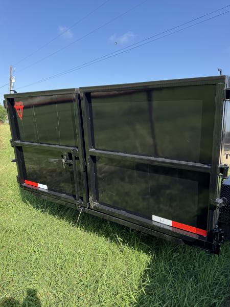 New 2026 Texas Pride Trailers DT71616KGN-7616 Dump Trailer
