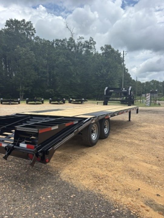 New 2026 Elite Trailers 102''x25' Gooseneck Deckover Trailer
