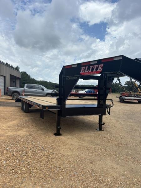 New 2026 Elite Trailers 102''x25' Gooseneck Deckover Trailer