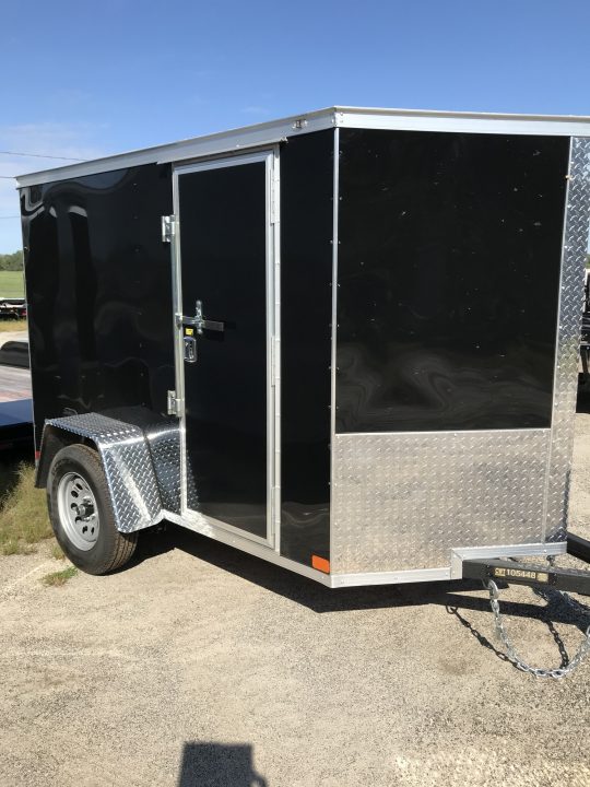 New 2025 COVERED WAGON TRAILER 5x8 SA