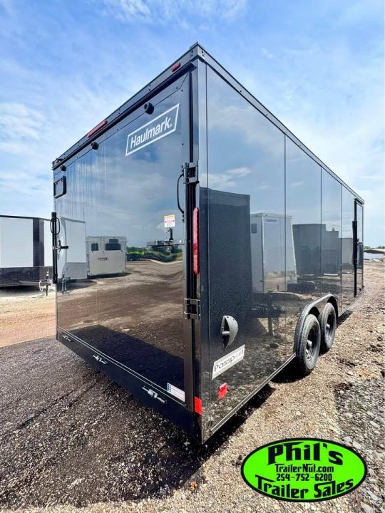 New Haulmark 8.5 X 20 Cargo / Enclosed Trailer PASSPORT D SERIES UPGRADED 5200LB DEXTER AXLES UPGRADED 7' INTERIOR