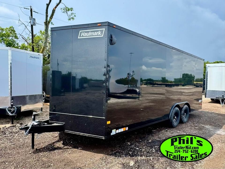 New Haulmark 8.5 X 20 Cargo / Enclosed Trailer PASSPORT D SERIES UPGRADED 5200LB DEXTER AXLES UPGRADED 7' INTERIOR