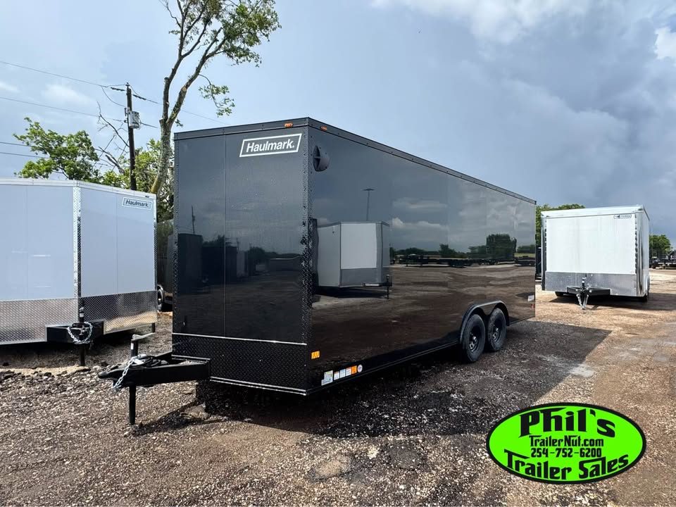 New Haulmark 8.5 X 20 Cargo / Enclosed Trailer PASSPORT D SERIES UPGRADED 5200LB DEXTER AXLES UPGRADED 7' INTERIOR