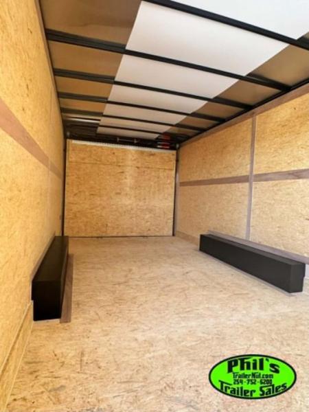 New Haulmark 8.5 X 20 Cargo / Enclosed Trailer PASSPORT D SERIES UPGRADED 5200LB DEXTER AXLES UPGRADED 7' INTERIOR