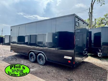 New Haulmark 8.5 X 20 Cargo / Enclosed Trailer PASSPORT D SERIES UPGRADED 5200LB DEXTER AXLES UPGRADED 7' INTERIOR