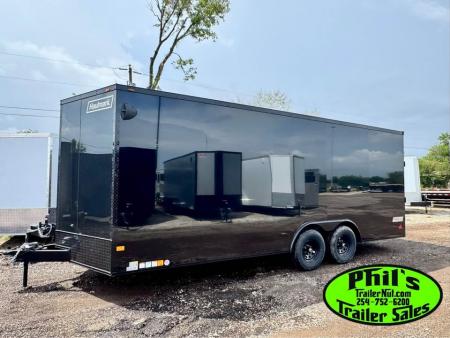 New Haulmark 8.5 X 20 Cargo / Enclosed Trailer PASSPORT D SERIES UPGRADED 5200LB DEXTER AXLES UPGRADED 7' INTERIOR