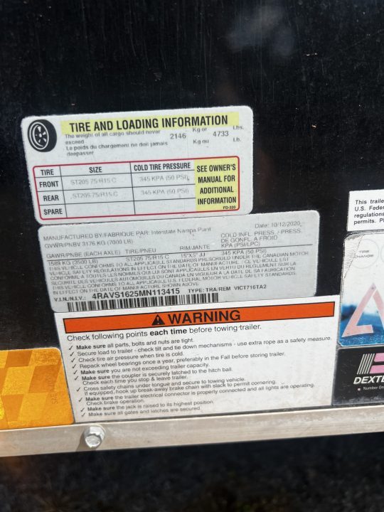 Used 2020 Vict716TA2