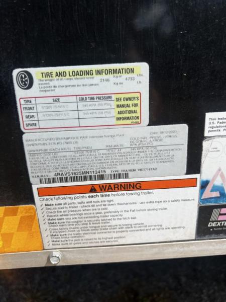Used 2020 Vict716TA2