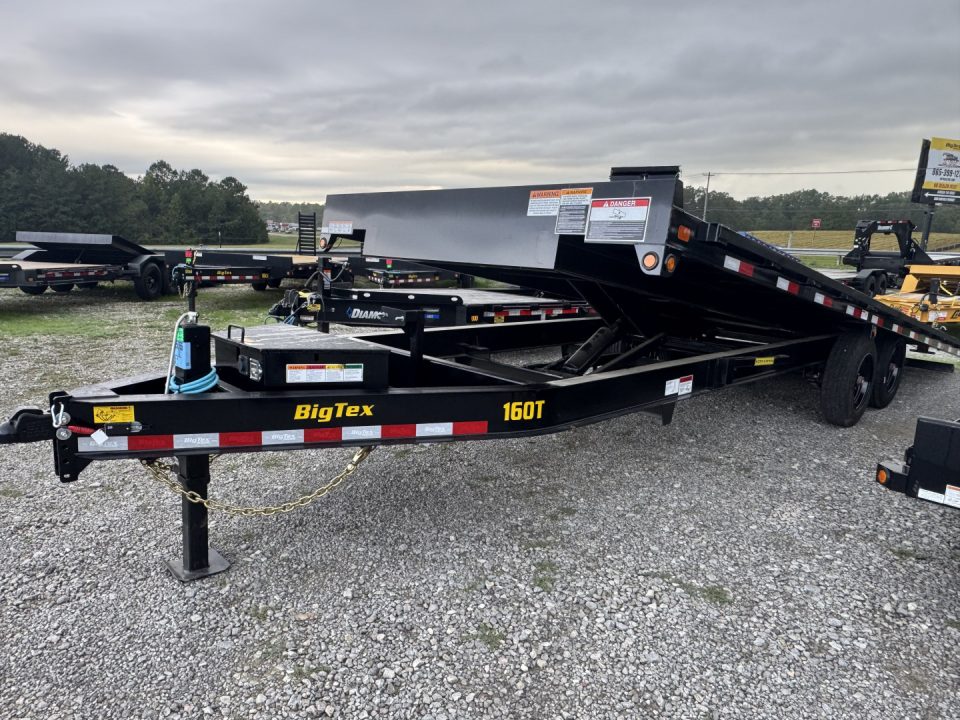 New 2026 Big Tex 16OT DECK OVER POWER TILT TRAILER 102”X24’ 17.5K G.V.W.R.