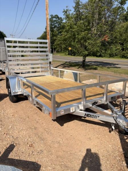 New 2027 BLACK RHINO LSS 6' x 12' Aluminum Utility Trailer