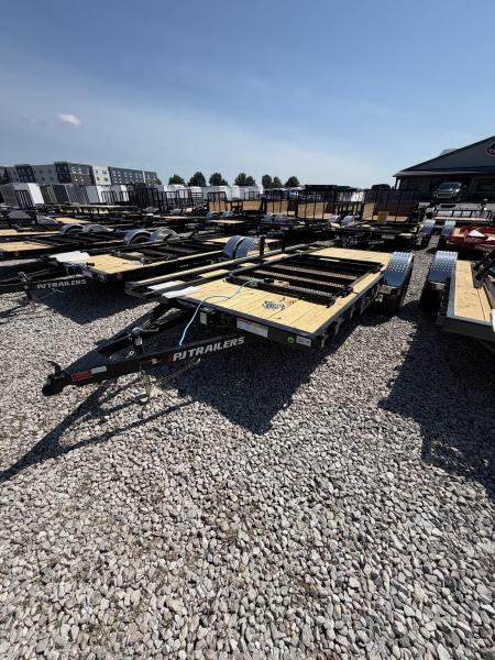 New 2027 PJ TRAILER UTILITY U8141 83X14 SA STRAIGHT DECK  (GVW:4995) BLACK