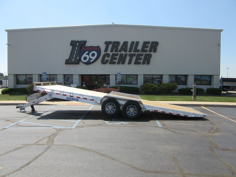 New 2026 Sure-Trac 7 x 24 Aluminum Power Tilt ST-PTA8224-140 Tilt Trailer 14K