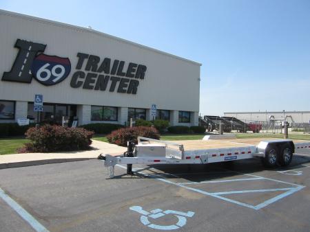 New 2026 Sure-Trac 7 x 24 Aluminum Power Tilt ST-PTA8224-140 Tilt Trailer 14K