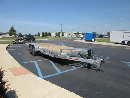New 2026 Sure-Trac 7 x 24 Aluminum Power Tilt ST-PTA8224-140 Tilt Trailer 14K