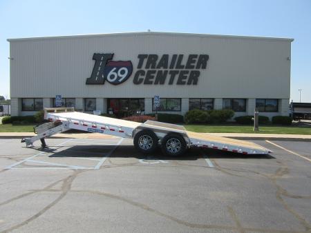 New 2026 Sure-Trac 7 x 24 Aluminum Power Tilt ST-PTA8224-140 Tilt Trailer 14K