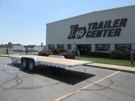 New 2026 Sure-Trac 7 x 24 Aluminum Power Tilt ST-PTA8224-140 Tilt Trailer 14K
