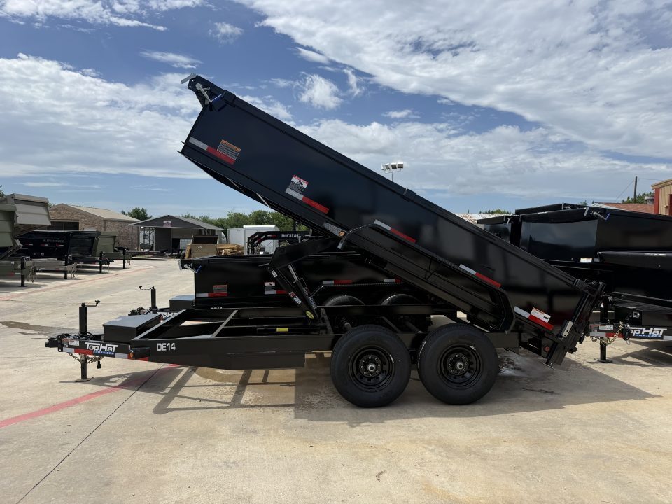 New 2026 Top Hat Trailers DE14-14X83 Dump Trailer