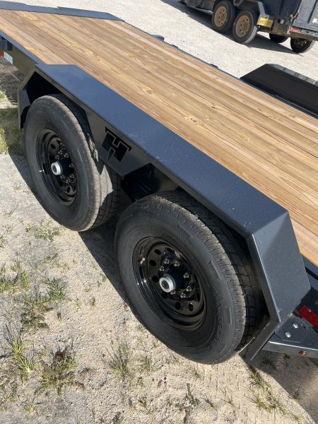 New 2027 Hillcrest Trailers 20FT 14K PARTIAL TILT Equipment Trailer