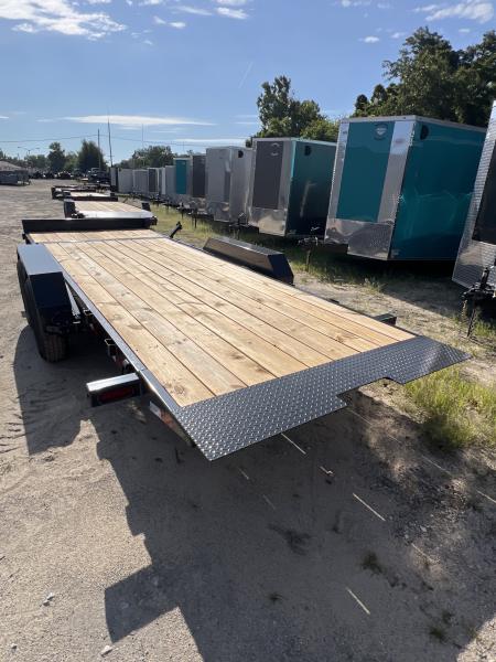 New 2027 Hillcrest Trailers 20FT 14K PARTIAL TILT Equipment Trailer