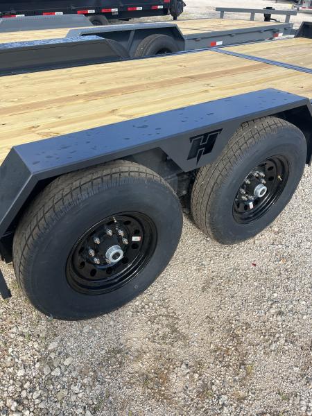 New 2027 Hillcrest Trailers 22FT 14K PARTIAL TILT Equipment Trailer