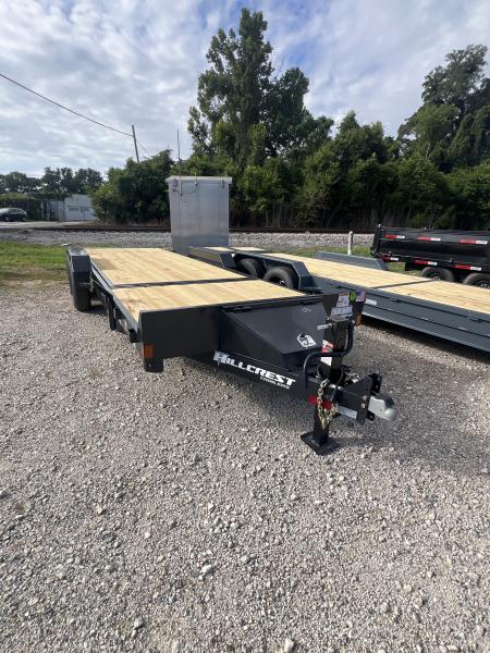 New 2027 Hillcrest Trailers 22FT 14K PARTIAL TILT Equipment Trailer