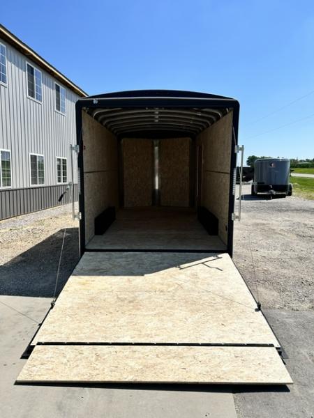 New 2026 H&H Trailers 8'X16' ROUND ROOF V NOSE RAMP DOOR 8' INTERIOR HEIGHT Cargo / Enclosed Trailer