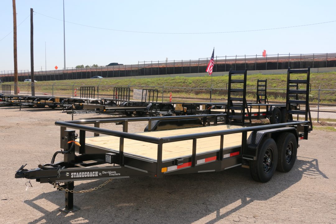 New 2026 Stagecoach Trailers 83X16PTHDTA7 Equipment Trailer