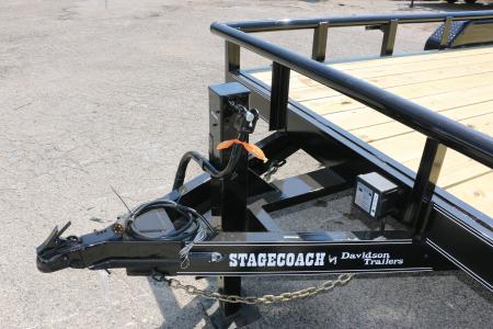 New 2026 Stagecoach Trailers 83X16PTHDTA7 Equipment Trailer