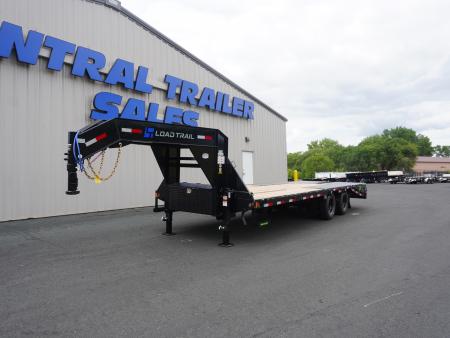 New 2026 Load Trail 25ft Gooseneck Deckover Flatbed Trailer