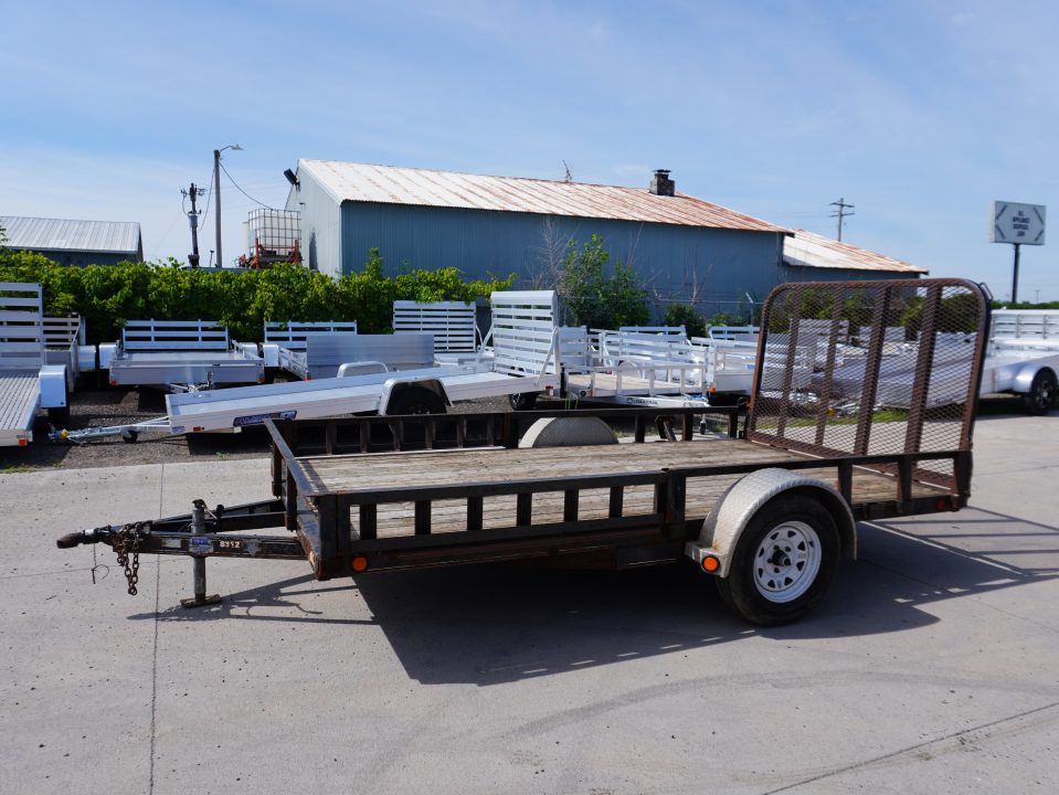 New 2015 PJ Trailers U8 83"x12ft Utility Trailer