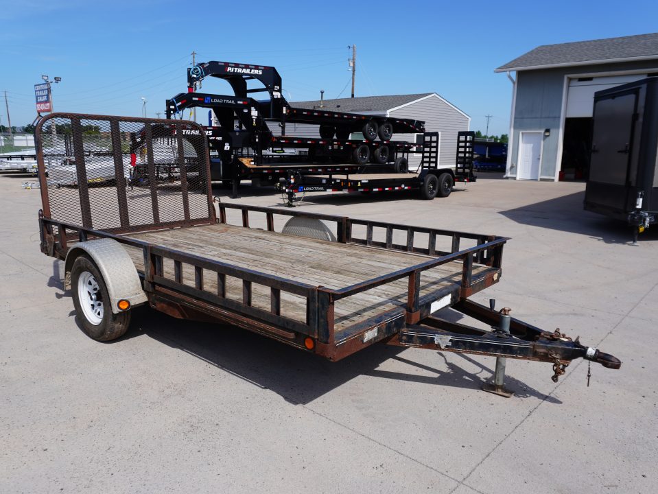 New 2015 PJ Trailers U8 83"x12ft Utility Trailer