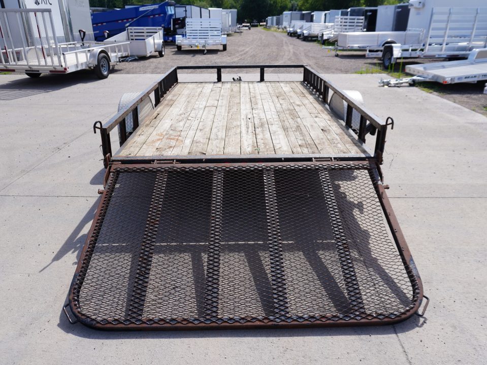 New 2015 PJ Trailers U8 83"x12ft Utility Trailer