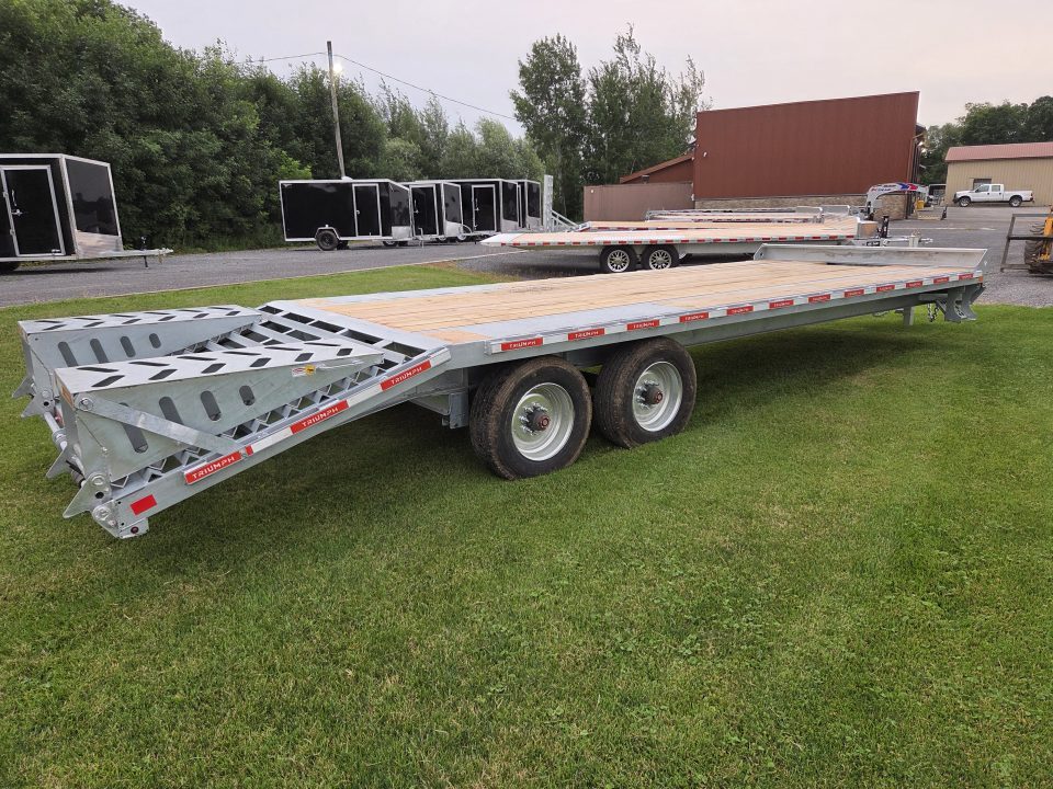 New HD 2026 20’ + 5’ 11-TON GALVANIZED DECKOVER TRAILER