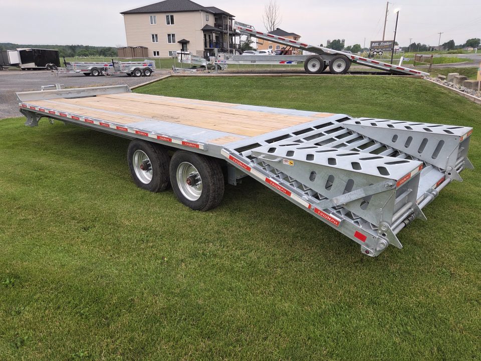New HD 2026 20’ + 5’ 11-TON GALVANIZED DECKOVER TRAILER