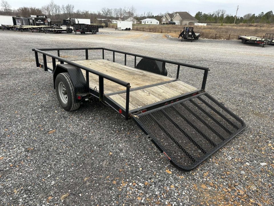 Used 2017 Load Trail 77"X12' 5K Utility Trailer