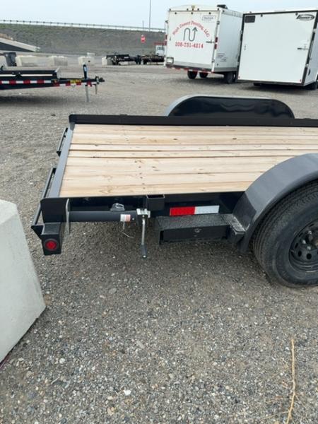New 2026 Big Tex Trailers 7X16 OPEN CAR HAULER 10K WITH SLIDE IN RAMPS